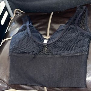 Boss Bodies Sports Bra Black Small Support Padded Mesh